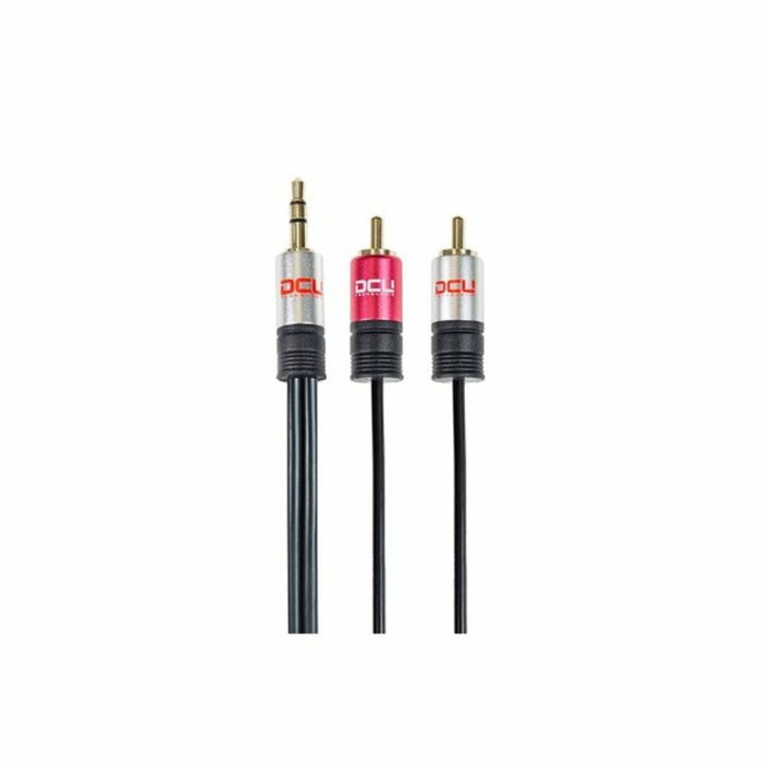 Cable Audio Jack (3,5 mm) a 2 RCA DCU (3 m) Cable Audio Jack (3,5 mm) a 2 RCA DCU (3 m)