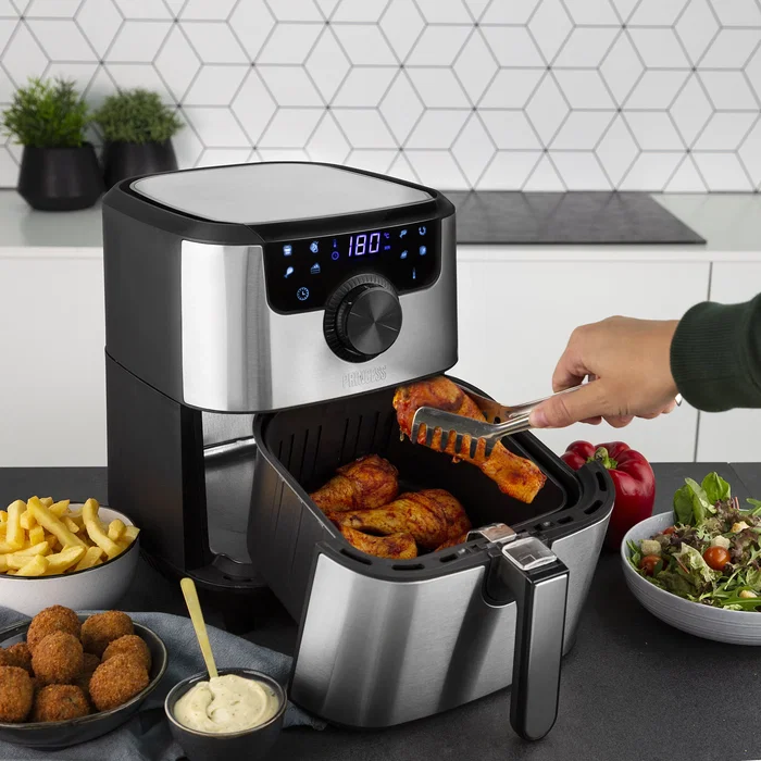 Freidora de aire caliente princess xxl 182033 (acero inoxidable (cepillado)/negro) 182033 Freidora de aire caliente princess xxl 182033 (acero inoxidable (cepillado)/negro) 182033
