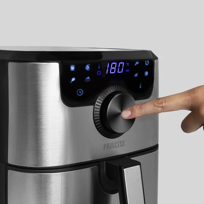 Freidora de aire caliente princess xxl 182033 (acero inoxidable (cepillado)/negro) 182033 Freidora de aire caliente princess xxl 182033 (acero inoxidable (cepillado)/negro) 182033