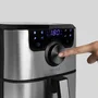 Freidora de aire caliente princess xxl 182033 (acero inoxidable (cepillado)/negro) 182033