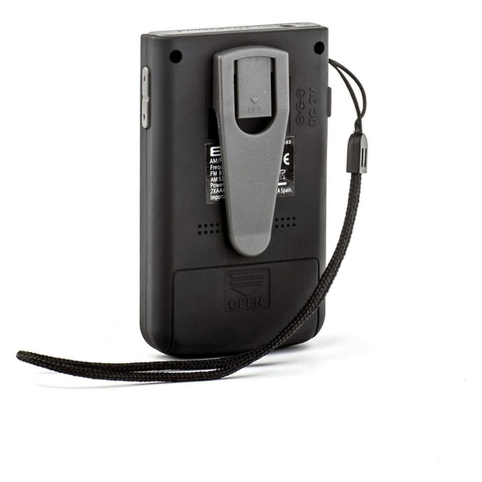 Elbe RF-93 Radio de Bolsillo Digital AM/FM con Auriculares