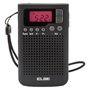 Elbe RF-93 Radio de Bolsillo Digital AM/FM con Auriculares