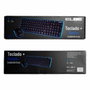 Elbe PTR-101 Pack de Teclado y Ratón Inalámbricos Azul-Negro