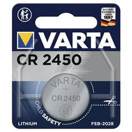 Varta CR2450 Pila Botón Litio 3V Ø24,5x5,0 mm Blister 1 uds