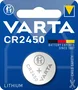 Varta CR2450 Pila de Botón de Litio 3V, 570 mAh