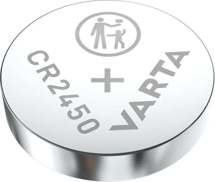 Varta CR2450 Pila de Botón de Litio 3V, 570 mAh Varta CR2450 Pila de Botón de Litio 3V, 570 mAh
