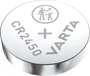 Varta CR2450 Pila de Botón de Litio 3V, 570 mAh