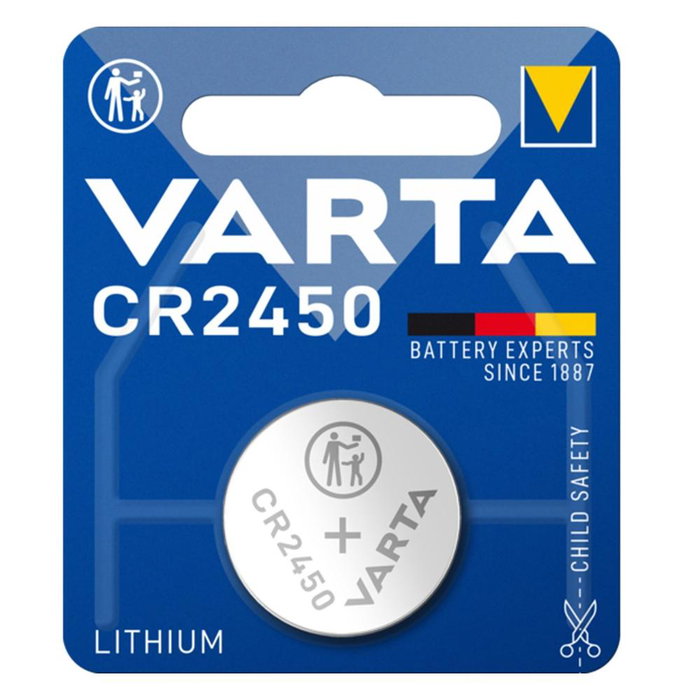 Varta CR2450 Pila de Botón de Litio 3 V