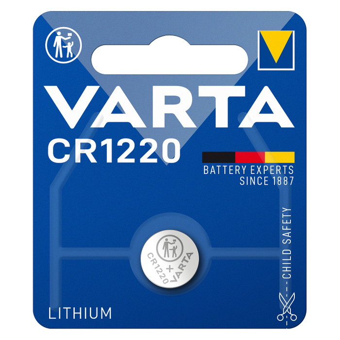 Varta CR1220 Pila de Botón Litio 3V 35mAh