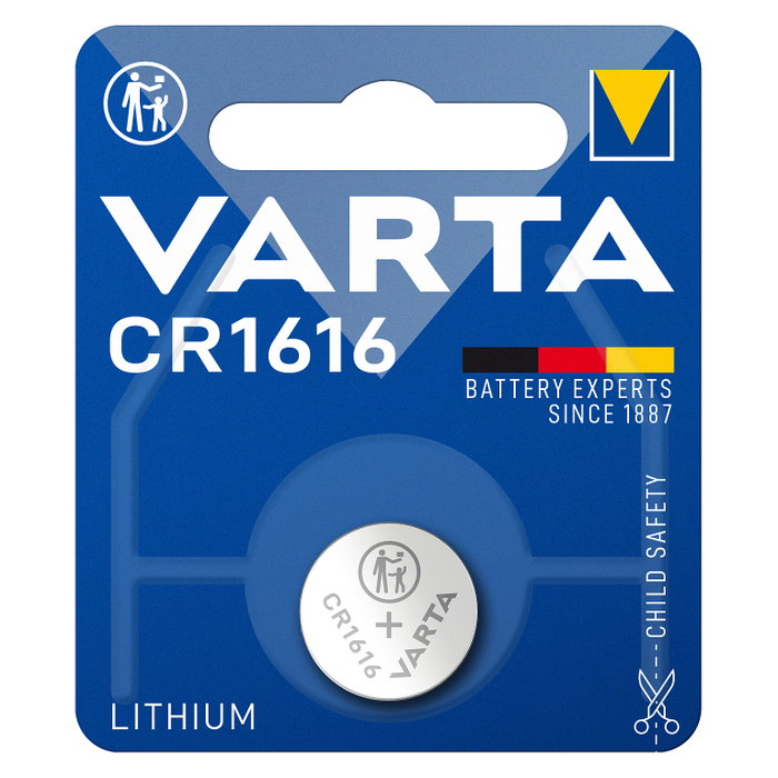 Varta CR1616 Pila de botón de litio 3V 55 mAh