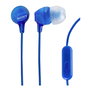 Sony MDR-EX15APLI Auriculares In-ear Azul con Micrófono