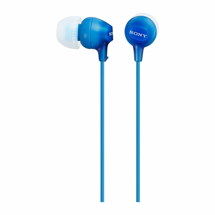 Sony MDR-EX15APLI Auriculares In-ear Azul con Micrófono