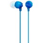 Sony MDR-EX15APLI Auriculares In-ear Azul con Micrófono