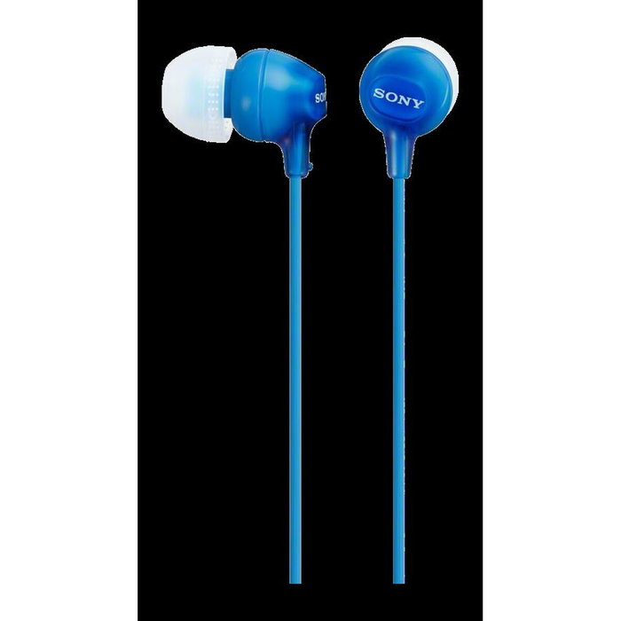 Sony MDR-EX15APLI Auriculares In-ear Azul con Micrófono
