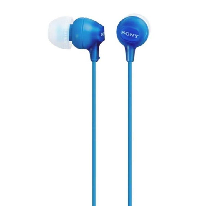 Sony MDR-EX15APLI Auriculares In-ear Azul con Micrófono