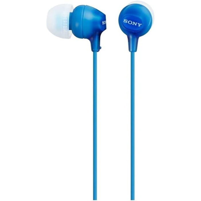 Sony MDR-EX15APLI Auriculares In-ear Azul con Micrófono