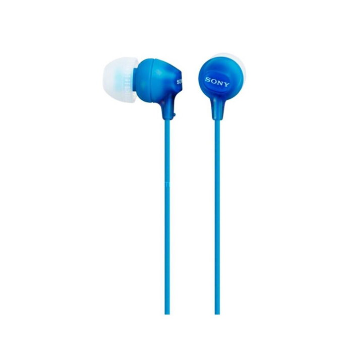 Sony MDR-EX15APLI Auriculares In-ear Azul con Micrófono