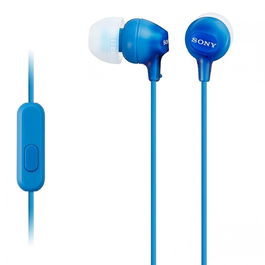 Sony Auriculares In-Ear con Micrófono - Azul