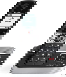 Alcatel Teléfono Inalámbrico DECT con Bloqueo de Llamadas y Manos Libres