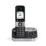 ALCATEL F890 Teléfono Inalámbrico DECT con Bloqueo de Llamadas, Negro y Plata