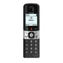 Alcatel F890 Teléfono Inalámbrico DECT con Bloqueo de Llamadas, Negro y Plata