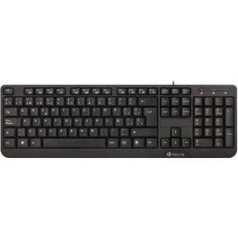 NGS FunkyV3 Teclado USB Negro 12 Teclas Multimedia Membrana