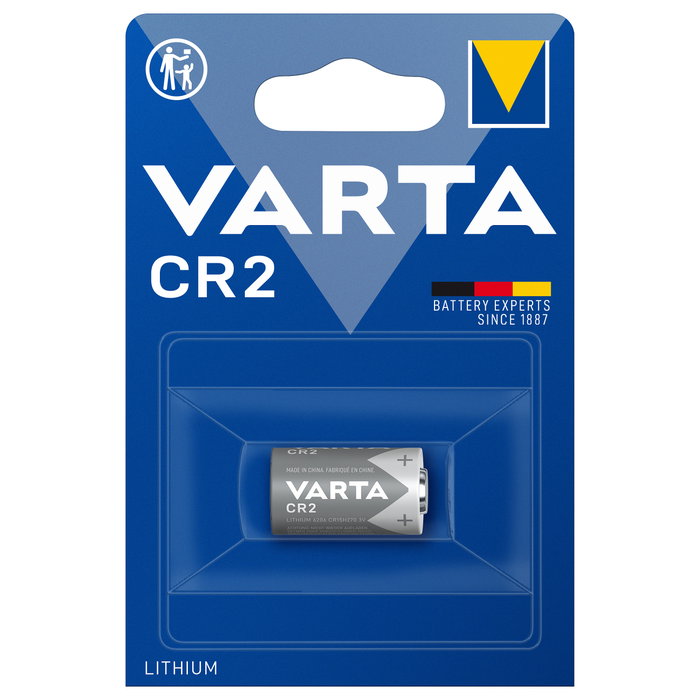 Varta Pila de Litio CR2 3V 880mAh Varta Pila de Litio CR2 3V 880mAh