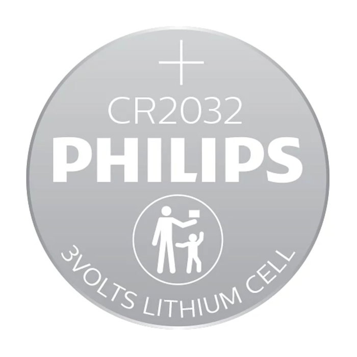 Philips Pila de Botón CR2032 3V