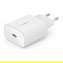 Belkin Cargador de Pared USB-C 25W PD PPS Blanco - BEL0745883825066