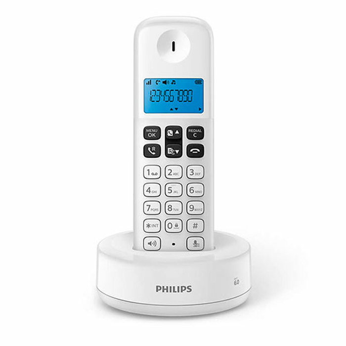 Philips D1611W/34 Teléfono Inalámbrico Blanco Manos Libres