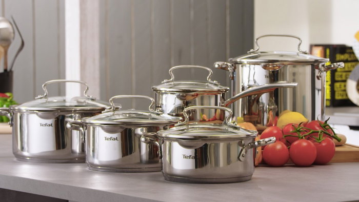 Tefal Duetto+ G719S735 Conjunto de Cacerolas 7 piezas