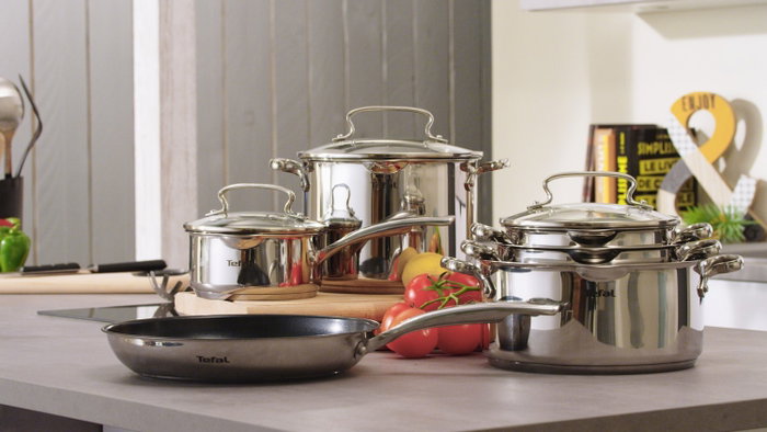 Tefal Duetto+ G719S735 Conjunto de Cacerolas 7 piezas