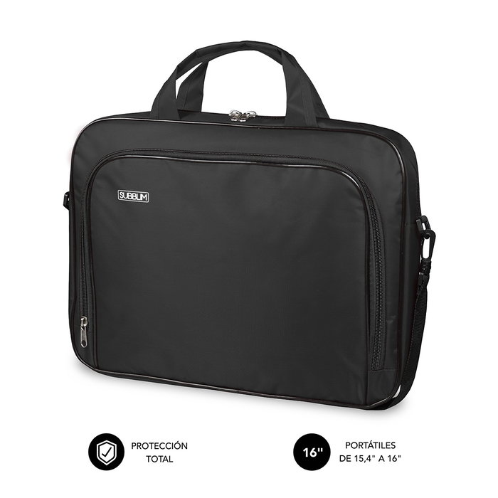 SUBBLIM Maletin Oxford Laptop Bag 15,4-16" Black SUBBLIM Maletin Oxford Laptop Bag 15,4-16" Black