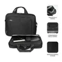 Subblim SUB-LB-1OLB050 Maletín Toploader para Portátil 16" Oxford Negro, Compartimento Acolchado, Bolsillo Exterior, Correa de Hombro, para 15.4' - 16' / 39.1 - 40.64 cm