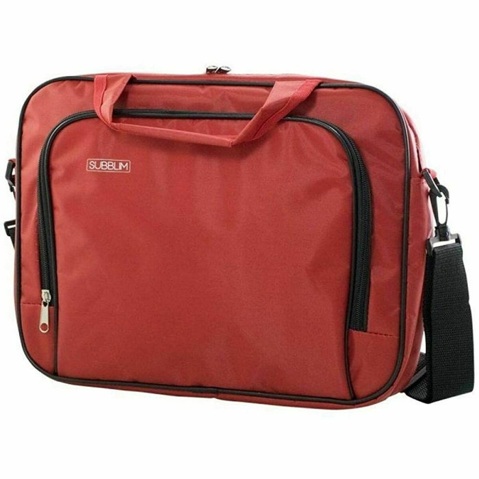 Subblim Maletín Oxford para Portátiles de 15,4-16 Pulgadas, Rojo Subblim Maletín Oxford para Portátiles de 15,4-16 Pulgadas, Rojo