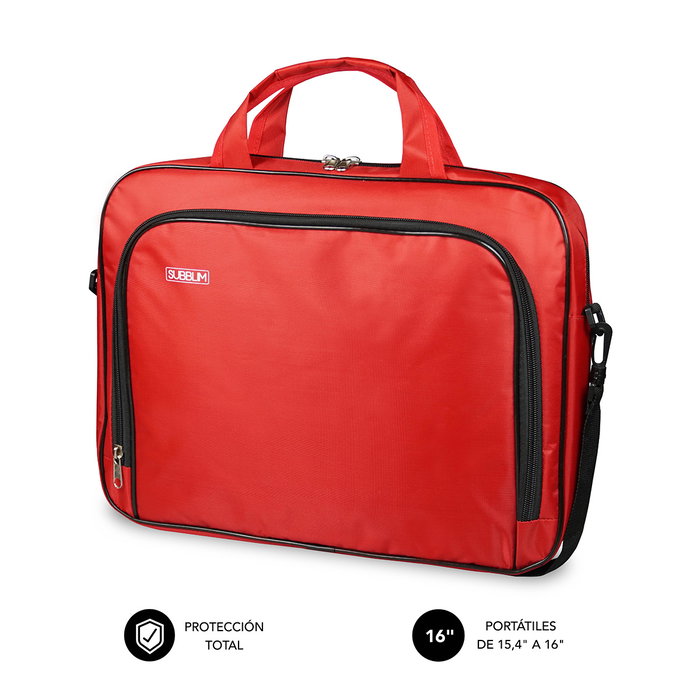 SUBBLIM Maletin Oxford Laptop Bag 15,4-16" Red SUBBLIM Maletin Oxford Laptop Bag 15,4-16" Red