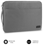 Subblim Urban Laptop Sleeve 15,6 Pulgadas Gris