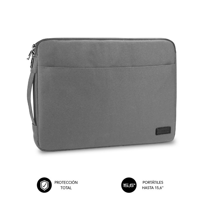 SUBBLIM Maletin Urban Laptop Sleeve 15,6" Grey SUBBLIM Maletin Urban Laptop Sleeve 15,6" Grey