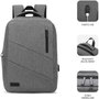 Subblim City Backpack Mochila para Portátil 15,6 Pulgadas Gris