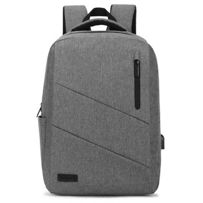 Subblim City Backpack Mochila para Portátil 15,6 Pulgadas Gris