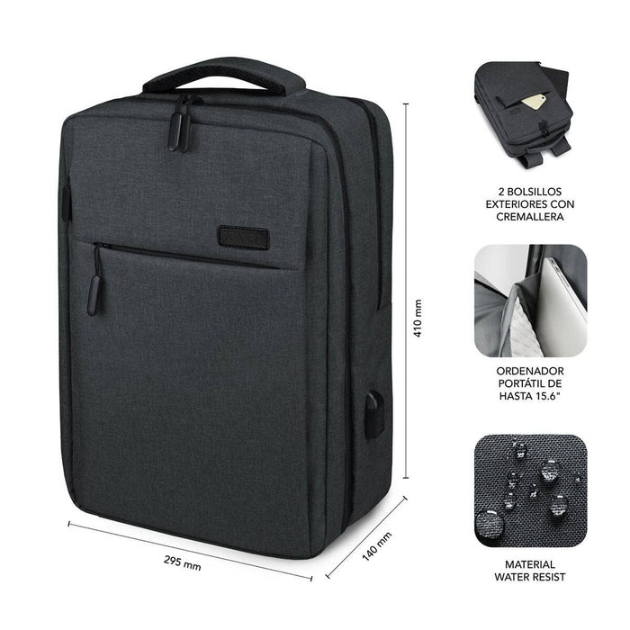 Subblim Mochila Traveller Airpadding 15,6 Pulgadas Gris Subblim Mochila Traveller Airpadding 15,6 Pulgadas Gris