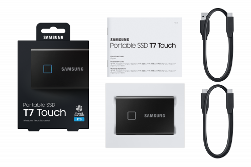 Samsung T7 Touch 1000 GB Negro
