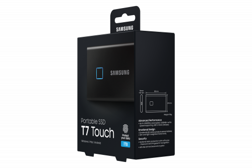 Samsung T7 Touch 1000 GB Negro