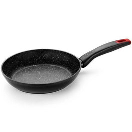 Monix M810024 Sartén Titan Rock Ø24cm de Aluminio Forjado con Revestimiento de Titanio - Apta para Inducción, Vitrocerámica, Gas y Eléctrica