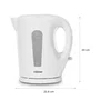 Tristar WK-3380 Hervidora de agua 1,7 L 2200 W Blanco