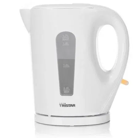Tristar Hervidor de Agua WK-3380 | 2200W de Potencia y 1.7L de Capacidad | Blanco
