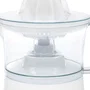 Tristar CP-3005 Exprimidor Eléctrico de Cítricos, 25 W, Capacidad 0.5 Litros, 2 Conos Prensadores, Fácil de Limpiar, Color Blanco