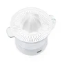 Tristar CP-3005 Exprimidor Eléctrico de Cítricos, 25 W, Capacidad 0.5 Litros, 2 Conos Prensadores, Fácil de Limpiar, Color Blanco