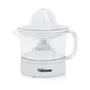 Tristar CP-3005 Exprimidor Eléctrico de Cítricos, 25 W, Capacidad 0.5 Litros, 2 Conos Prensadores, Fácil de Limpiar, Color Blanco
