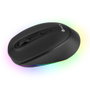 NGS SMOG-RB Ratón Inalámbrico Multimodo, 2400 DPI, Negro